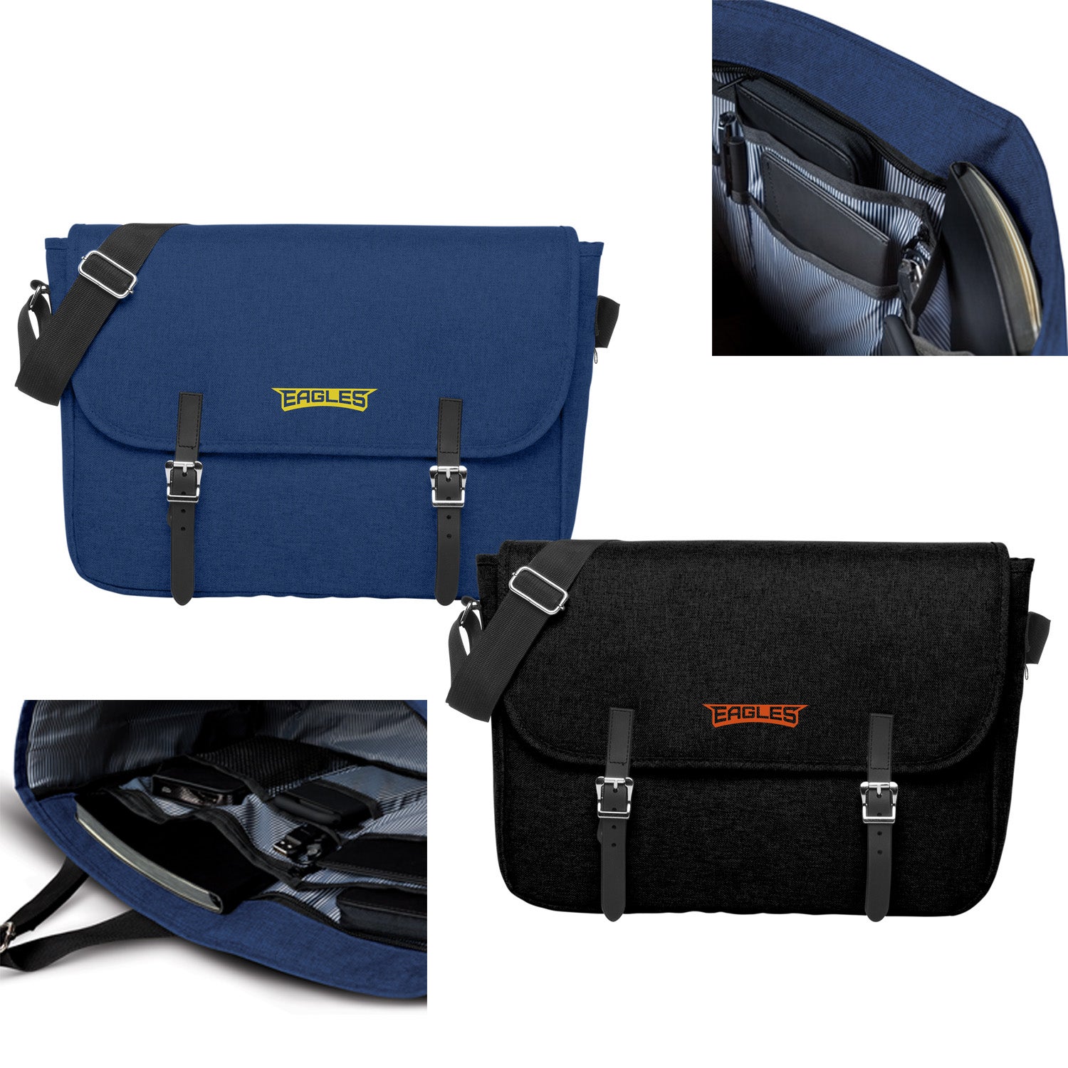 Recycled Messenger Bag 16x4x11 Eco Promotional Products